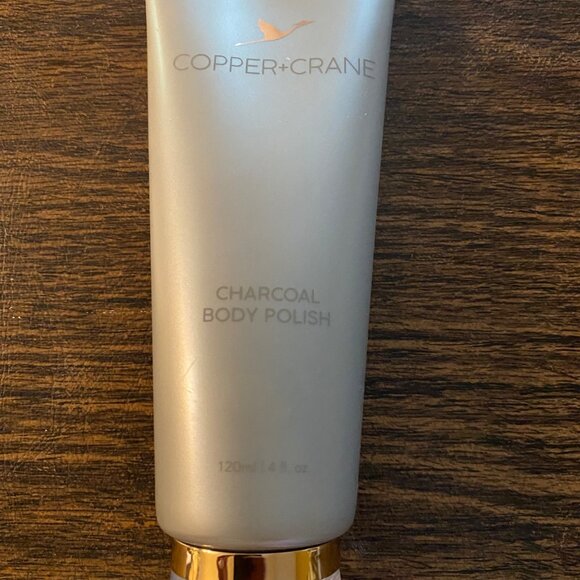 Copper+Crane Charcoal Body Polish 120ml 4 fl. oz NEW Activated Bamboo Botanicals - Picture 2 of 7